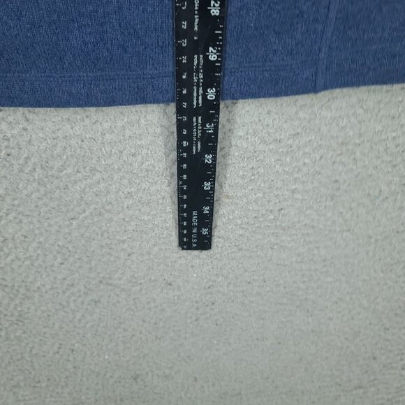 Vineyard Vines Jacket Mens Xl Blue 1/4 Zip Long Sleeve Puffer - Picture 7 of 8